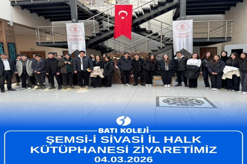 KÜTÜPHANE ZİYARETİMİZ